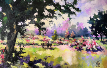 Roger FAGES - parc de la Tête d'Or à LYON (69)